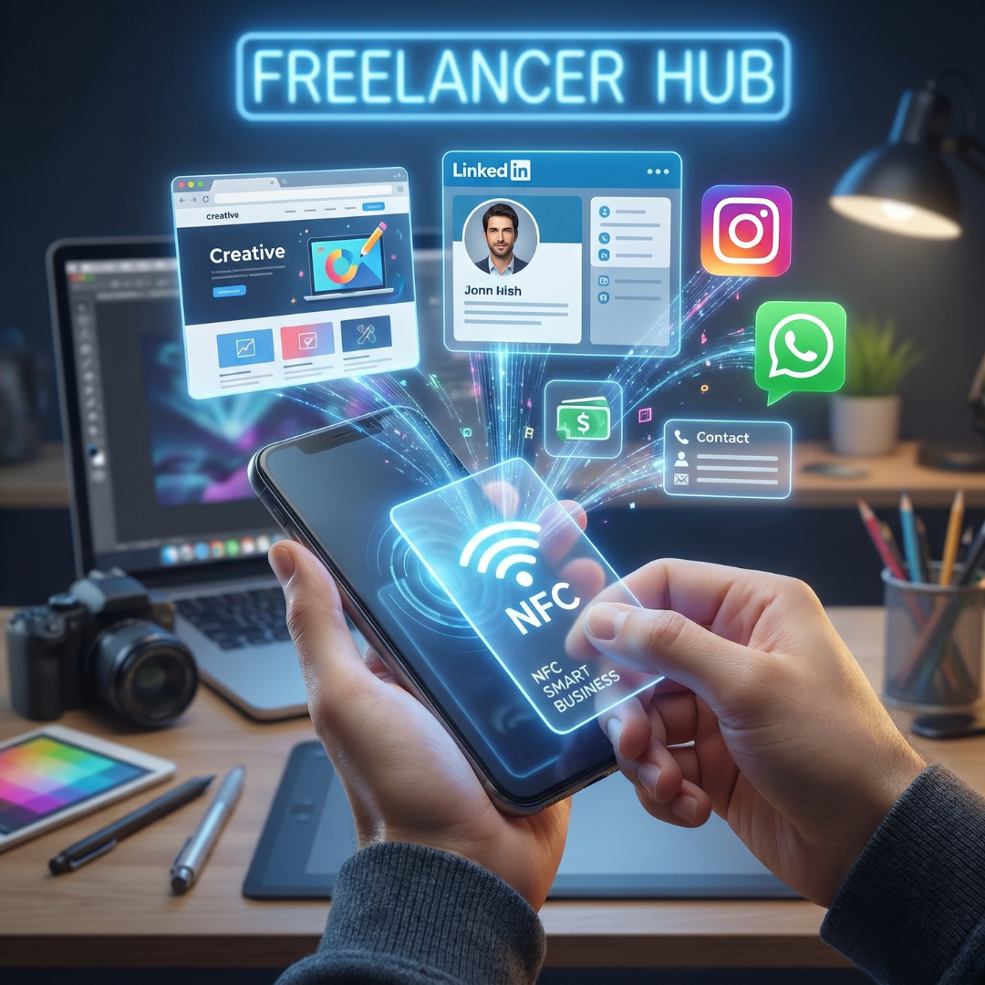 How NFC Business Cards Help Freelancers Win More Clients